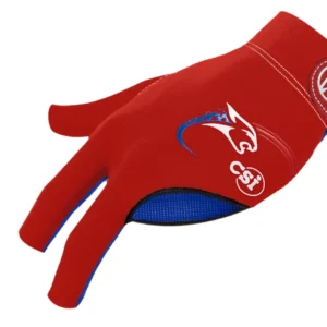 Predator Second Skin Billiard Glove USPBS Red with Blue- Left Hand