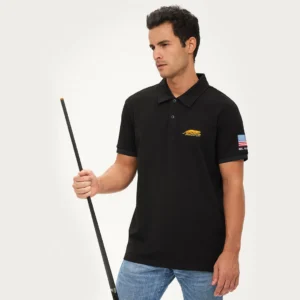 Predator Yellow Cat Polo with USA Flag