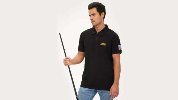 Predator Yellow Cat Polo with USA Flag