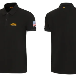 Predator Yellow Cat Polo with USA Flag