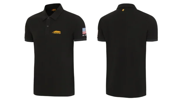 Predator Yellow Cat Polo with USA Flag - Image 2