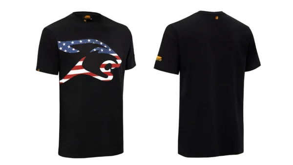 Predator USA Flag Cat Head T-Shirt - Image 3