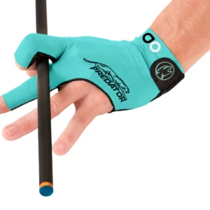 Predator Albin Ouschan Second Skin Teal Billiard Glove Left Hand