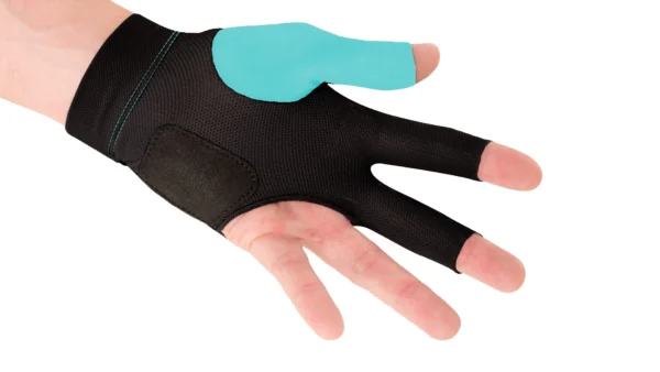 Predator Albin Ouschan Second Skin Teal Billiard Glove Left Hand - Image 3