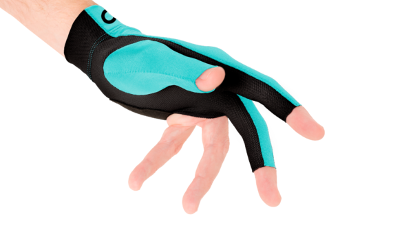 Predator Albin Ouschan Second Skin Teal Billiard Glove Left Hand - Image 4