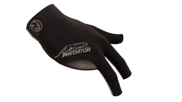 Predator Second Skin Black/Grey Billiard Glove - Right Hand