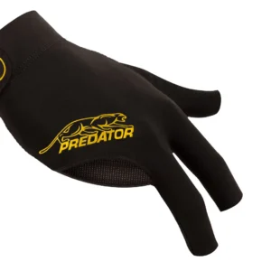 Predator Second Skin Black/Yellow Billiard Glove – Right Hand