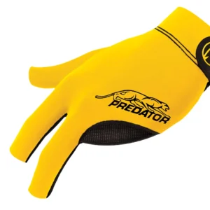 Predator Second Skin Yellow Billiard Glove – Left Hand