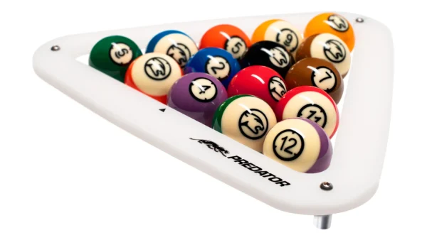 White Predator AeroRack Pool Ball Rack | Triangle - Image 4