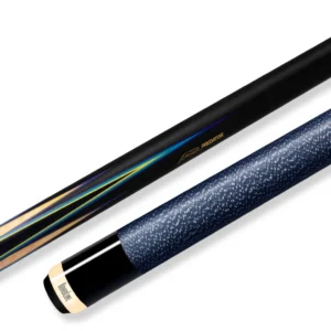 Predator 8 Point Sneaky Pete Black/Curly/Blue Points Linen Wrap Pool Cue