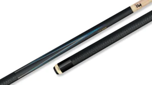 Predator 4-Point Sneaky Pete Pool Cue - Black / Blue - Elephant Pattern Leather Wrap