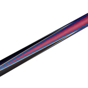 Predator 4-Point Sneaky Pete Pool Cue – Purple Heart / Blue – Elephant Pattern Leather Wrap