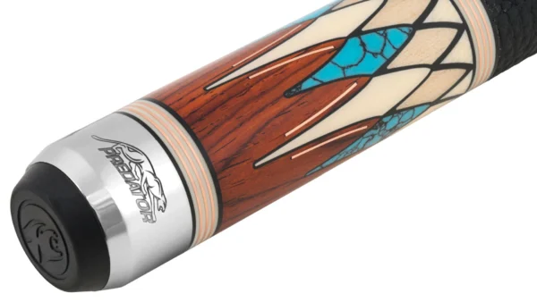 Predator Virtuoso Cocobolo/Maple/Turquoise Pool Cue - Image 4