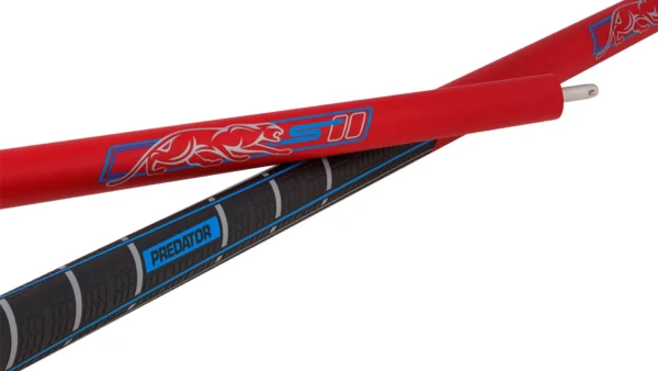 Predator Sport 2 Matte Red Pool Cue with REVO Carbon Fiber Shaft - Sport Wrap - Image 2