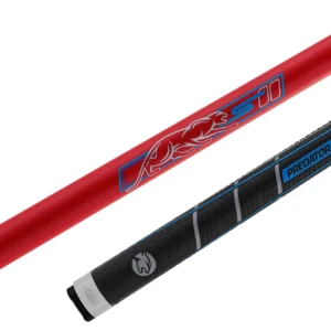 Predator Sport 2 Matte Red Pool Cue with REVO Carbon Fiber Shaft – Sport Wrap